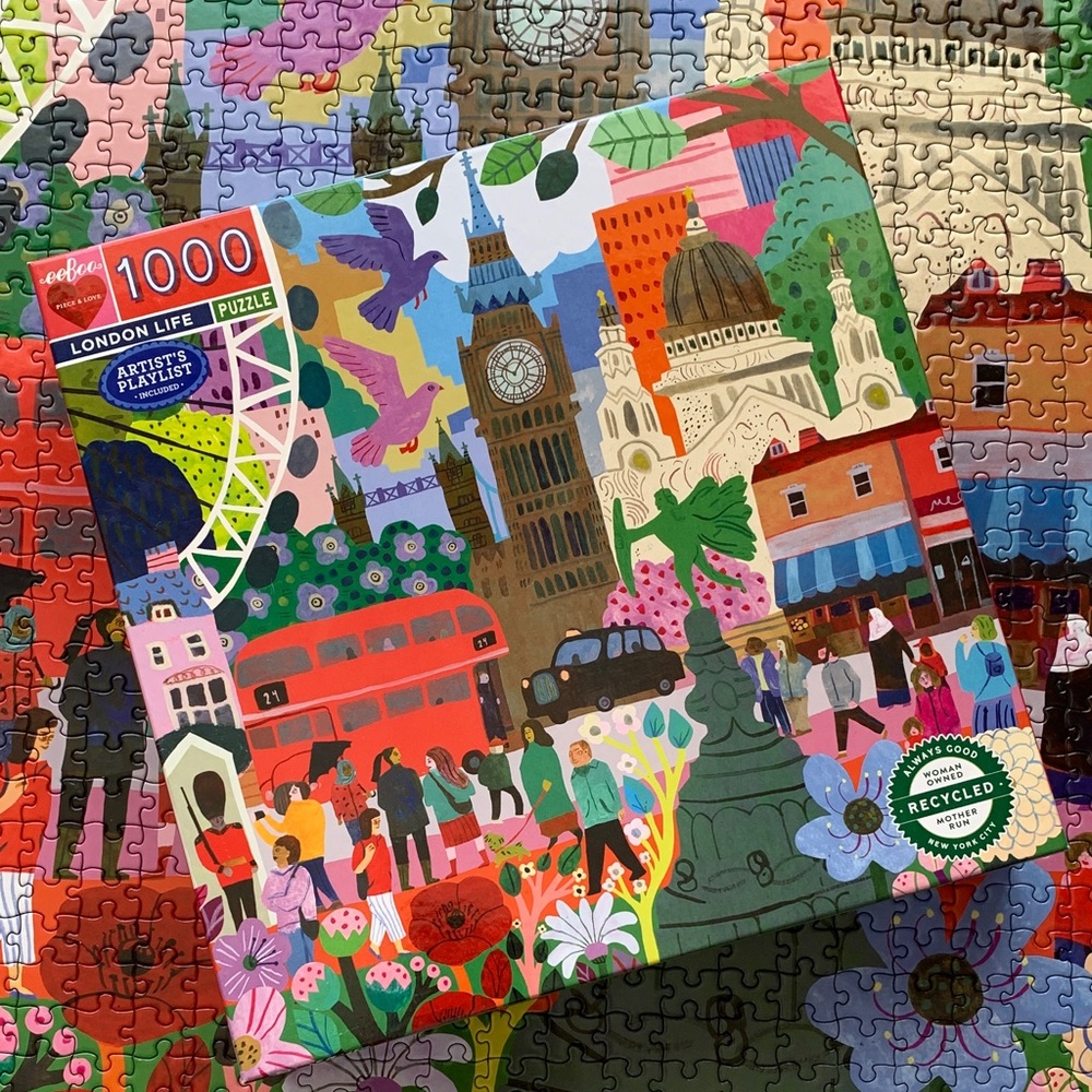 London Life 1000-Piece Jigsaw Puzzle eeboo